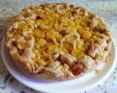 Veganer Sommer Obst Kuchen