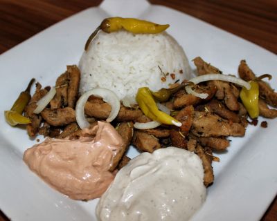 Rezept für veganes Gyros aus Sojaschnetzel