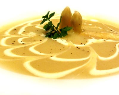 Spargelcremesuppe