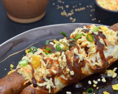 Hot Dogs mit Gin-Senf (vegan)