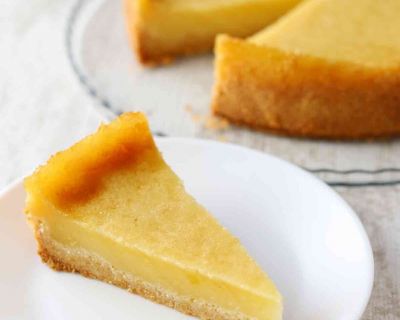 Veganer Käsekuchen ohne Soja (Mit Kokosjoghurt)