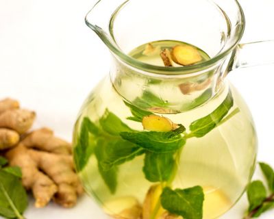 Frischen Ingwertee zubereiten