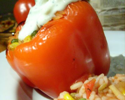 Gefüllte Paprika