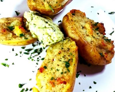 Gefüllte Kräuter-Kartoffeln