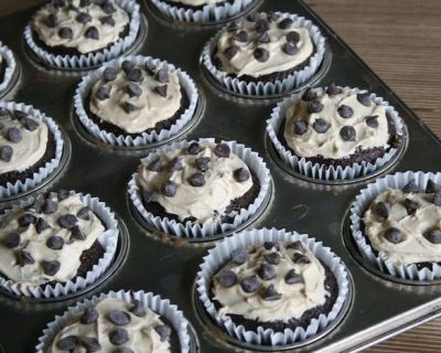 Chocolate Peanut Butter Cupcakes