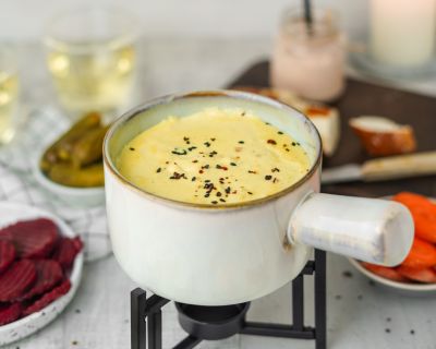 Veganes Fondue für die Feiertage