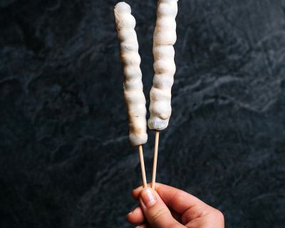 Heidelbeeren am Stiel – Erfrischender Snack aus nur 2 Zutaten