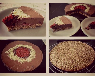 Schokokuchen fast schon gesund. ..