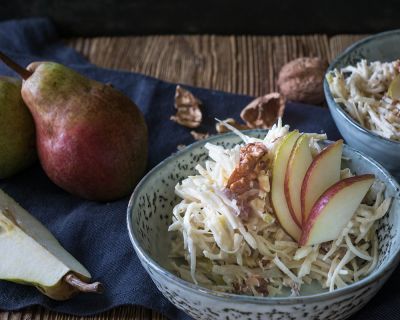 Waldorfsalat mit Birnen