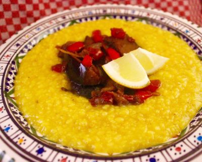 Vegan Detox – Tag 22 : Mung-Dal mit Auberginencurry – Detox-Kuchen mit Blaubeer-Schoko-Swirl