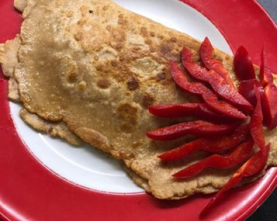 Gözleme mit Kartoffelfüllung (vegan)