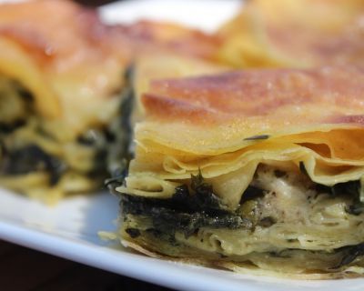 Rezept: Griechische Spanakopita Vegan