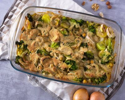 Brokkoli Kartoffel Auflauf (gesund und lecker)