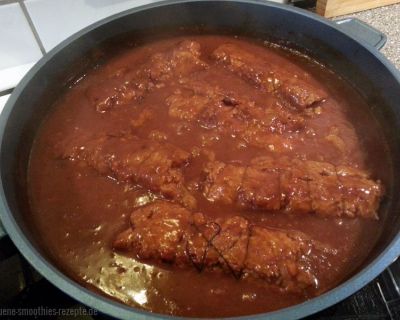 Vegane Rouladen aus Soja Big Steaks