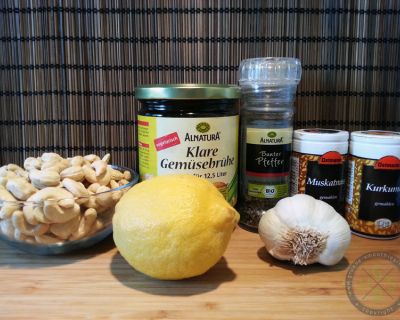 Vegane Cashew-Hollandaise selber machen