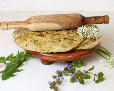 Wildkräuter Chapati