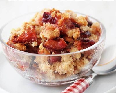 Zwetschgen Crumble