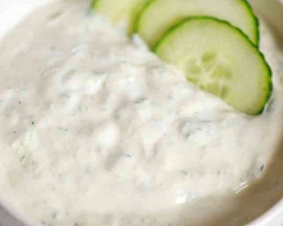 Zaziki mit veganer Crème fraîche - Mega cremig und super easy!