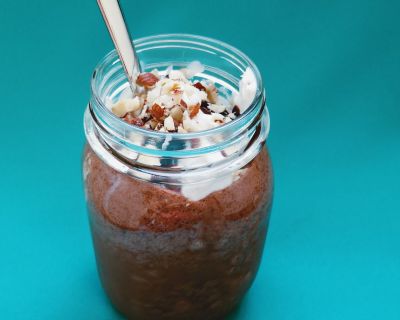 Schokomilchshake (vegan)