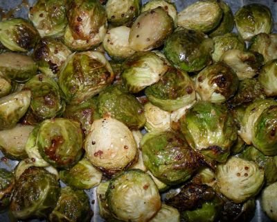 Gebackener Rosenkohl
