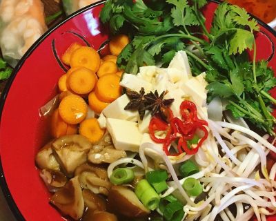 Rezept vom 02.08.2019: Vegane Seidentofu Pho