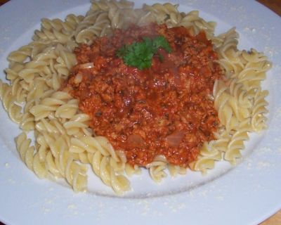 Spaghetti Bolognese Vegan