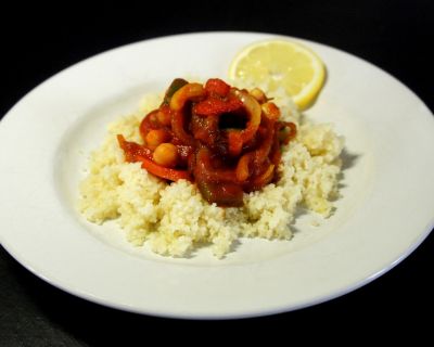 Arabisches Gemüse mit Zitronencouscous