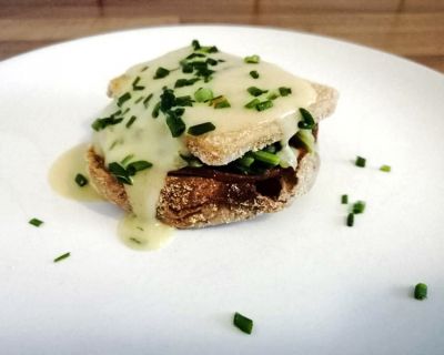 Anzeige Tofu Benedict Varianten