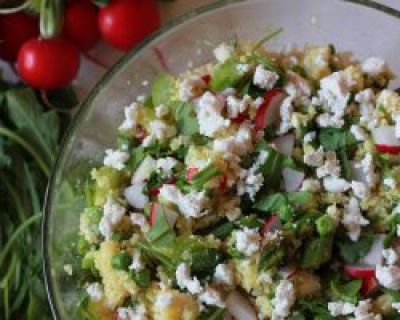 Rezept: Couscous Spargel Salat