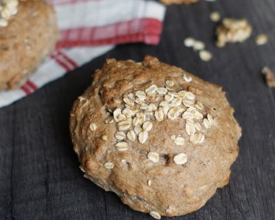 Vegane Müsli-Brötchen mit extra Protein!