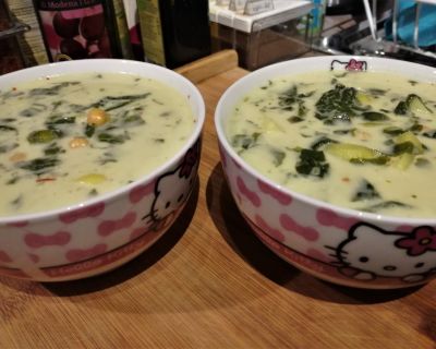 Kokos-Spinat-Suppe