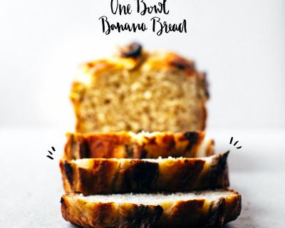 One Bowl Banana Bread
