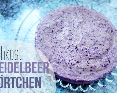 Fruchtiges Blaubeer-Törtchen / Roh-Vegan & Einfach