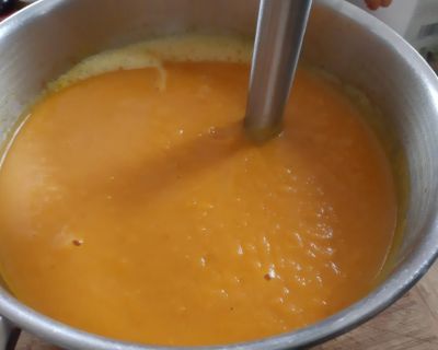 Kürbis-Süßkartoffel-Suppe