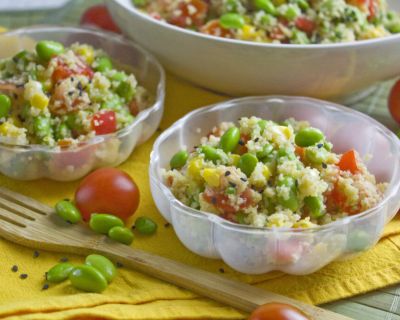 Mukimame-Bulgur-Salat – Schnell und unkompliziert