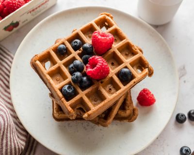Gesunde Vegane Waffeln