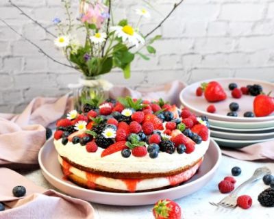 Mascarpone-Beeren-Torte