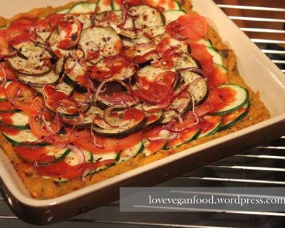 Süßkartoffel Soft-Pizza