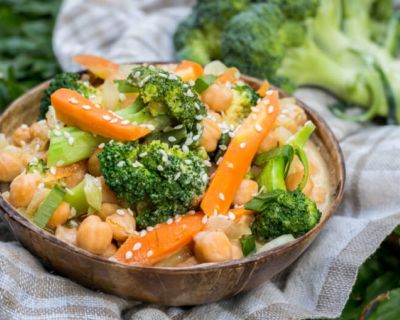 Veganes Brokkoli Curry – cremig, lecker & gesund