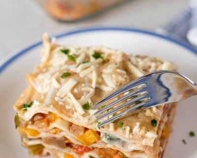 Ratatouille-Lasagne (vegan)