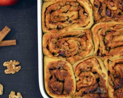 Gefüllte Zimtschnecken (vegan)