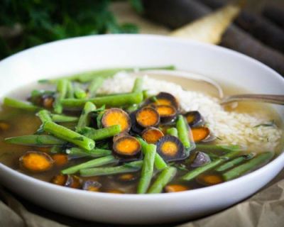 Leas Reis-Bohnen-Rübchen Suppe