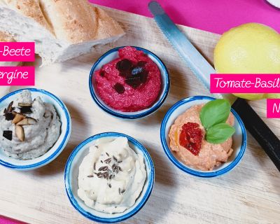 Hummus 3 Variationen