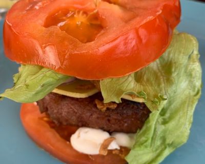 Vegan Low Carb Burger