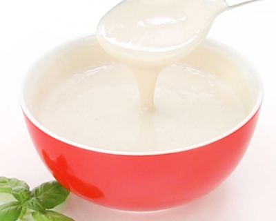 Veganes Tahin-Joghurt-Dressing