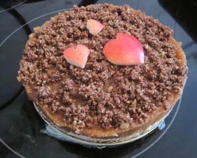 FRohkost-Apfel-Torte mit Streuseln