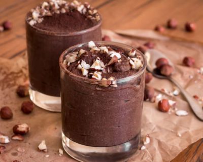 Vegane Mousse au Chocolat ohne Haushaltszucker (nur 3 Zutaten)