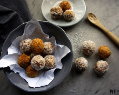 Aprikosen Bliss Balls – vegan, glutenfrei, zuckerfrei