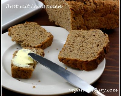 Roggenbrot mit Leinsamen