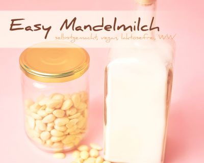 Easy Mandelmilch selber machen